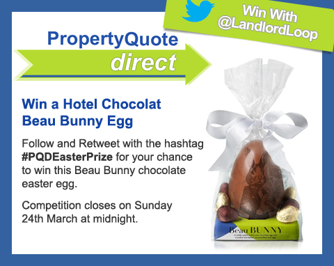 PropertyQuoteDirect Easter Twitter Competition